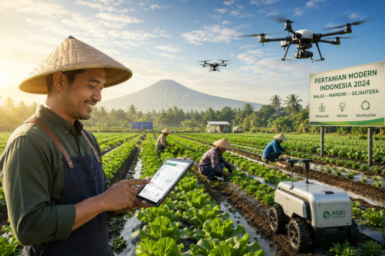 Ilustrasi Petani Modern Indonesia 2045 Doc SobatPangan.id