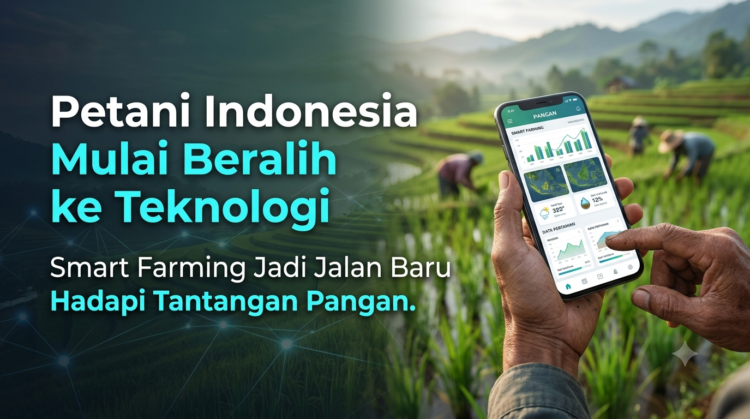 Visual Petani Indonesia Mulai Beralih Teknologi, Smart Farming Doc SobatPangan.id